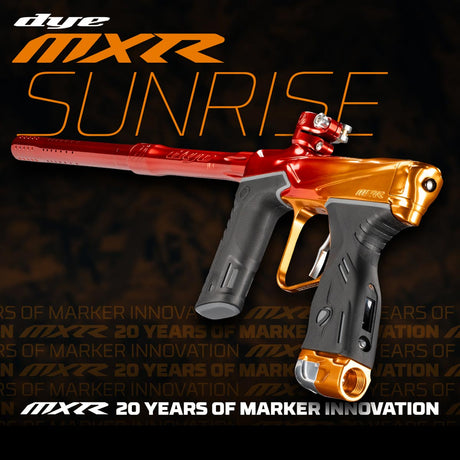 Dye MXR Paintball Marker Sunrise Fade