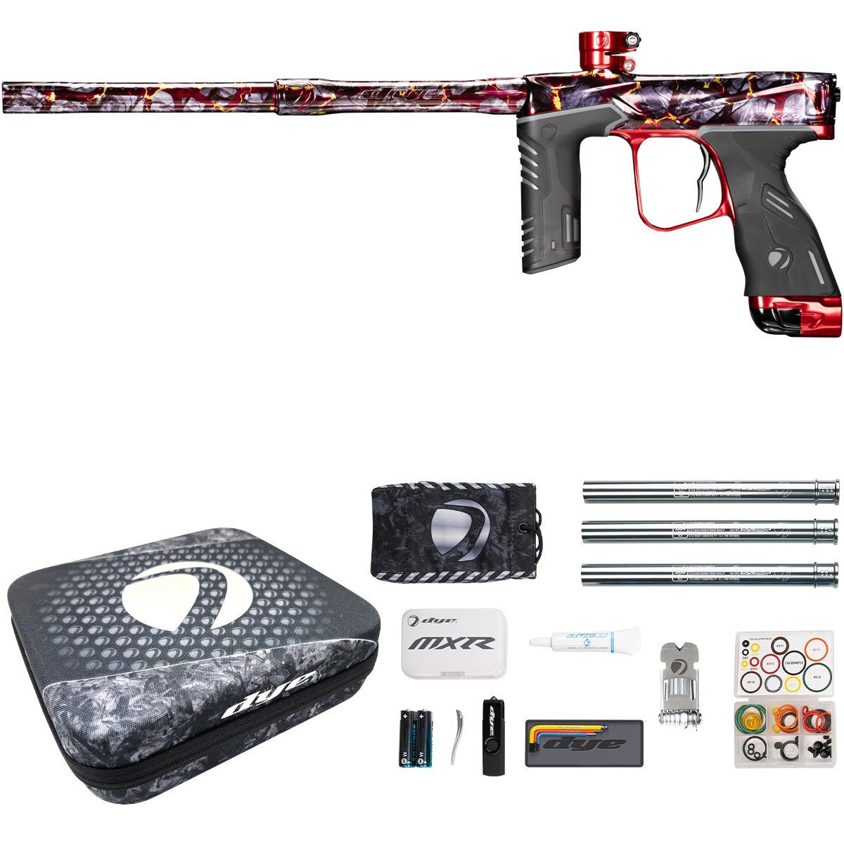 Dye MXR Paintball Marker PGA Volcanic Polish