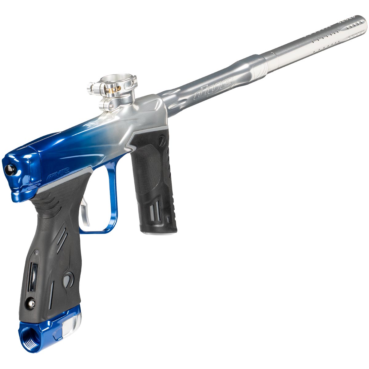 Dye MXR Paintball Marker Artic Fade Clear Blue