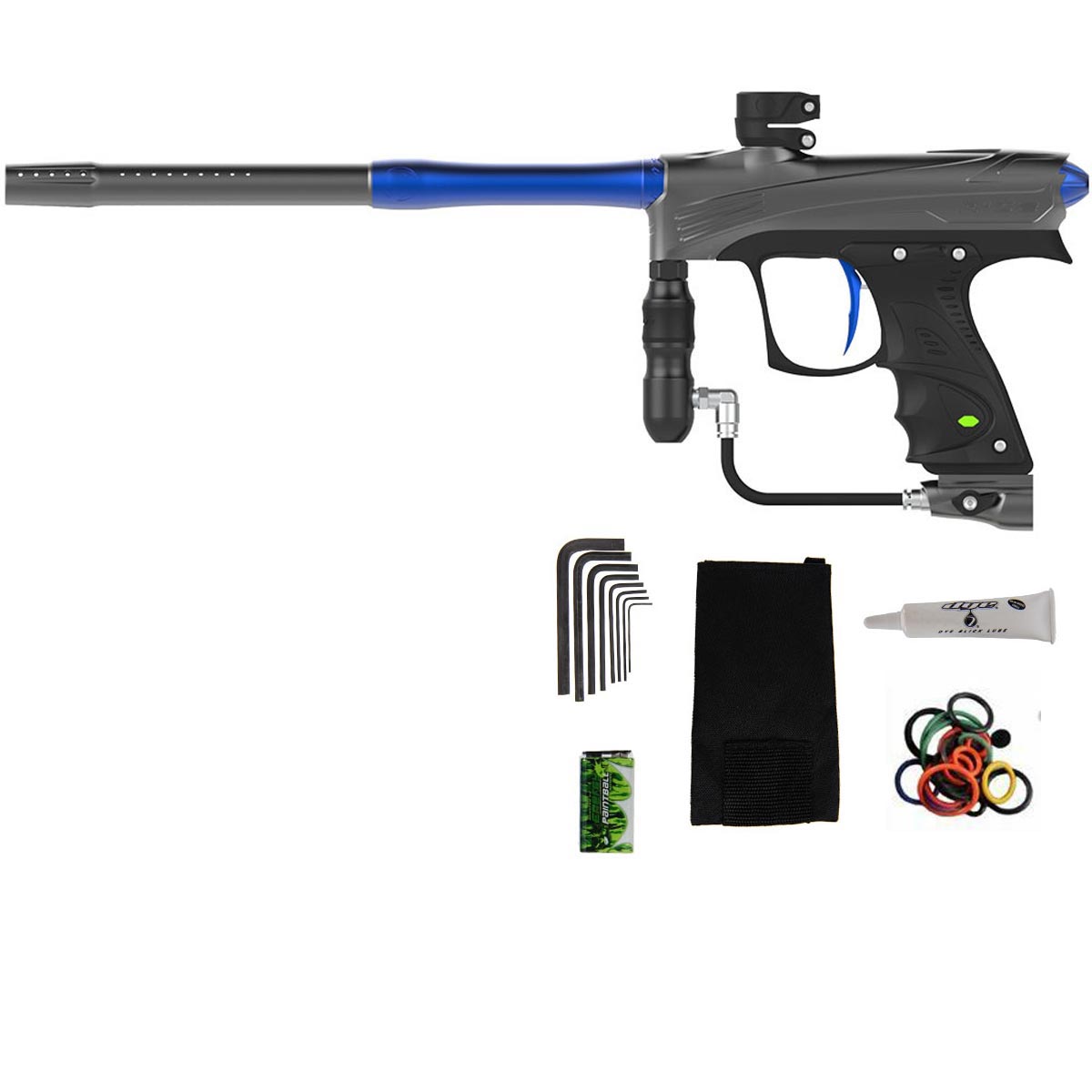 Dye Rize CZR Paintball Marker Grey Blue