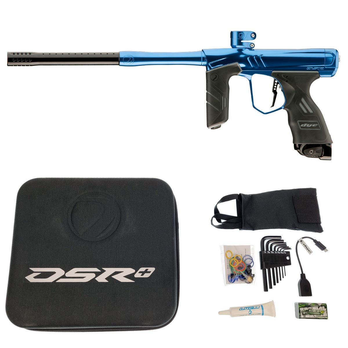 Dye DSR+ Paintball Marker Deep Blue Polished