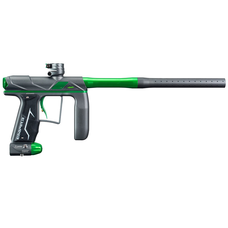 Empire Axe Pro Paintball Gun Dust Grey/Polished Green