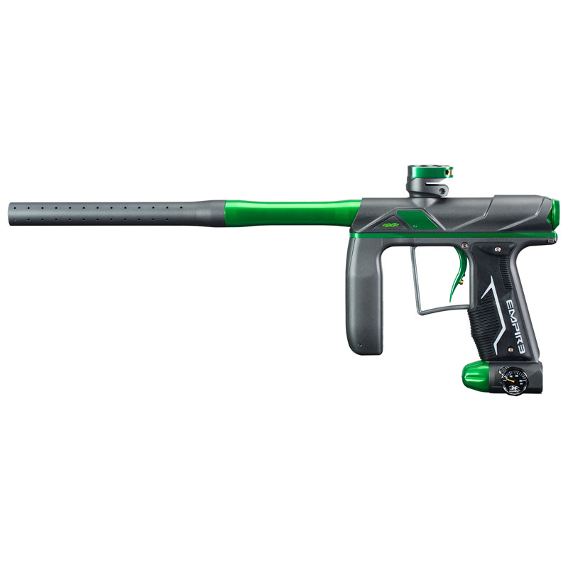 Empire Axe Pro Paintball Gun Dust Grey/Polished Green *Used*