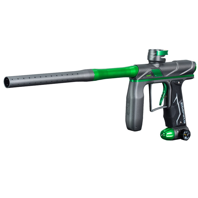 Empire Axe Pro Paintball Gun Dust Grey/Polished Green