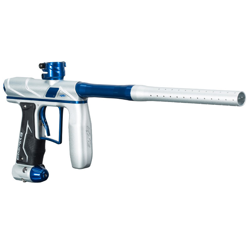 Empire Axe Pro Paintball Gun Dust Sliver/Polished Blue