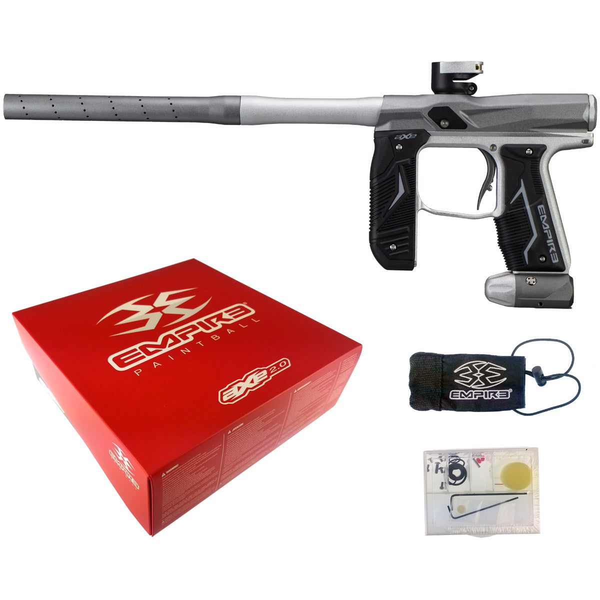 Empire Axe 2.0 Paintball Marker Dust Grey/Dust Silver