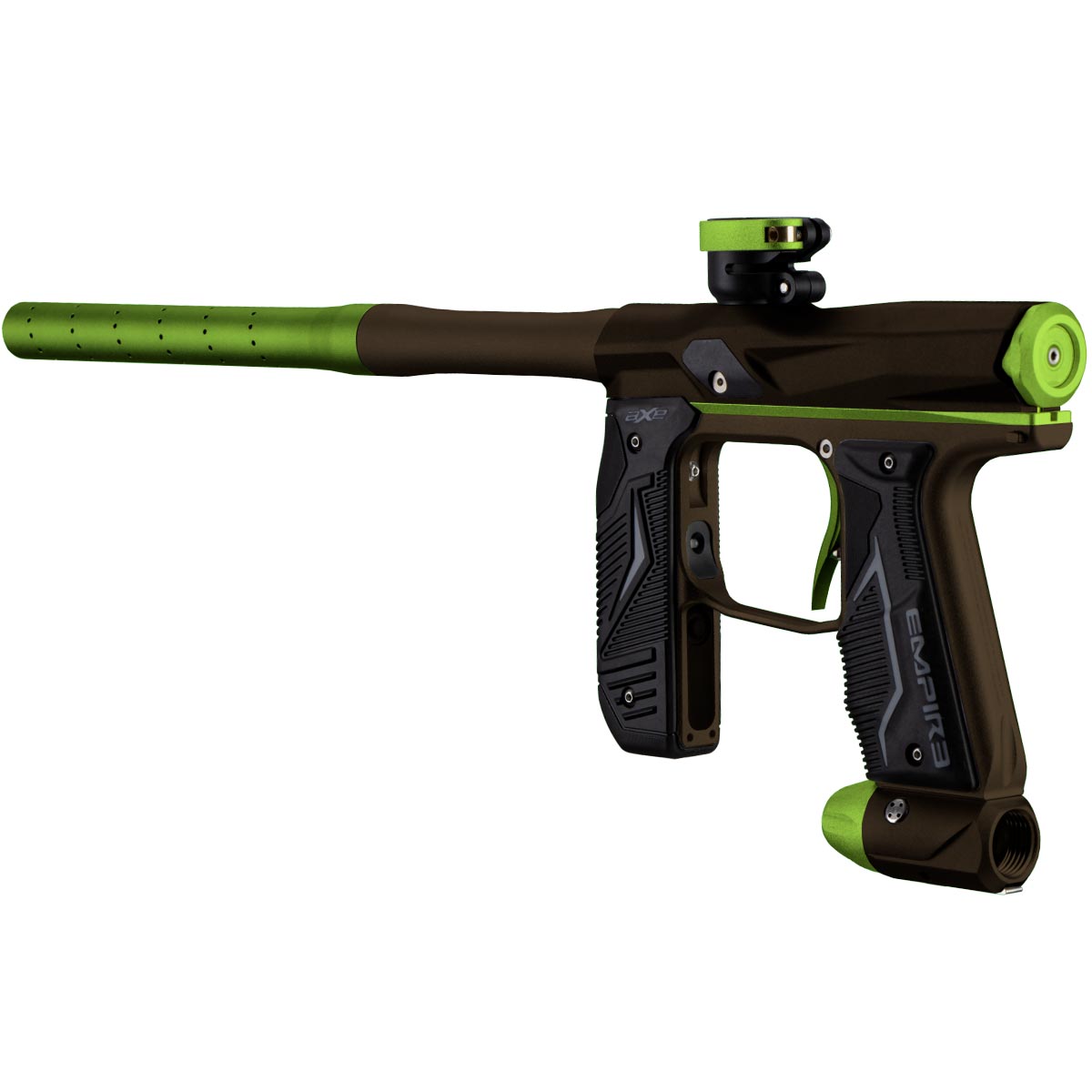 Empire Axe 2.0 Paintball Marker Dust Brown Dust Green Rookie Package