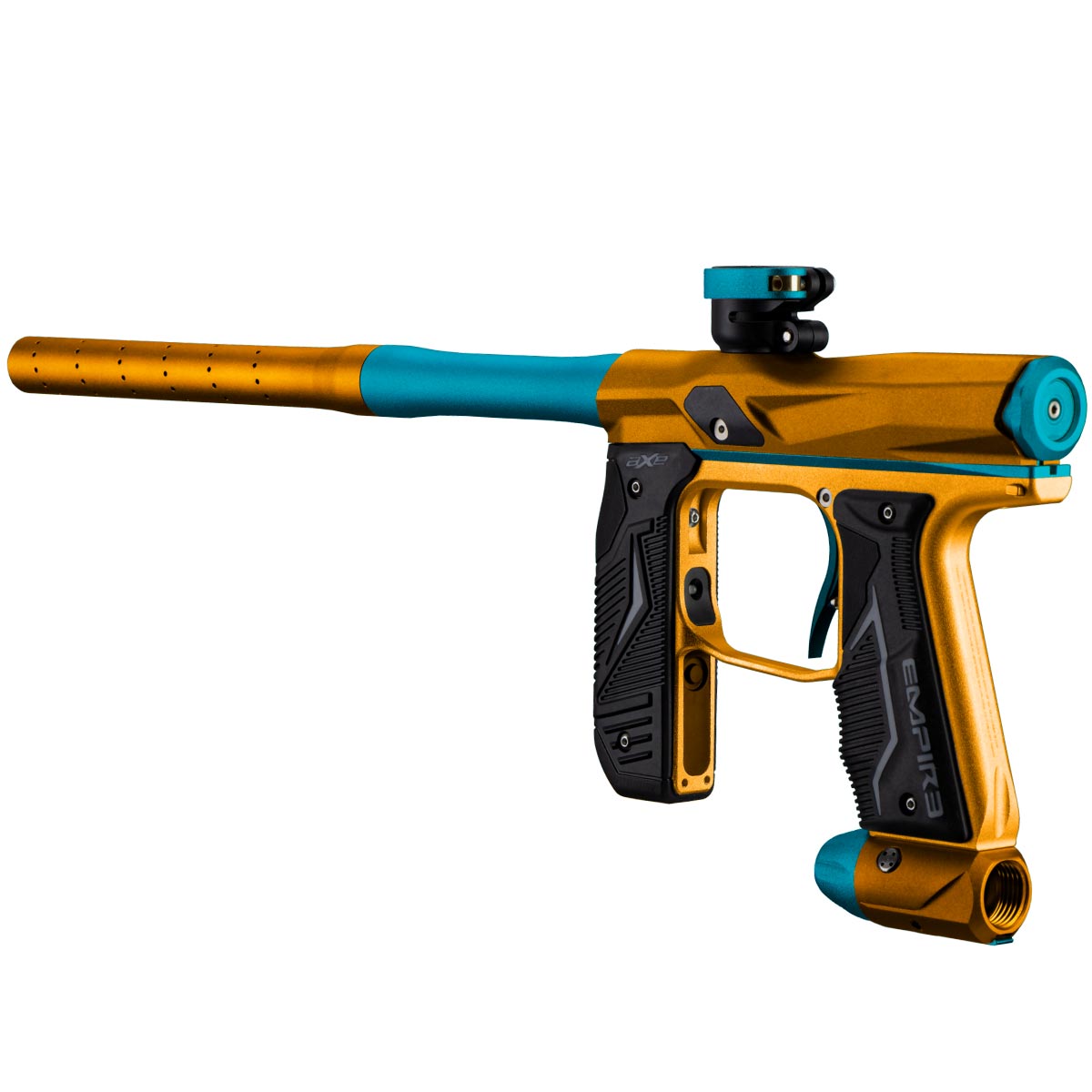 Empire Axe 2.0 Paintball Marker Dust Orange Dust Aqua Rookie Package