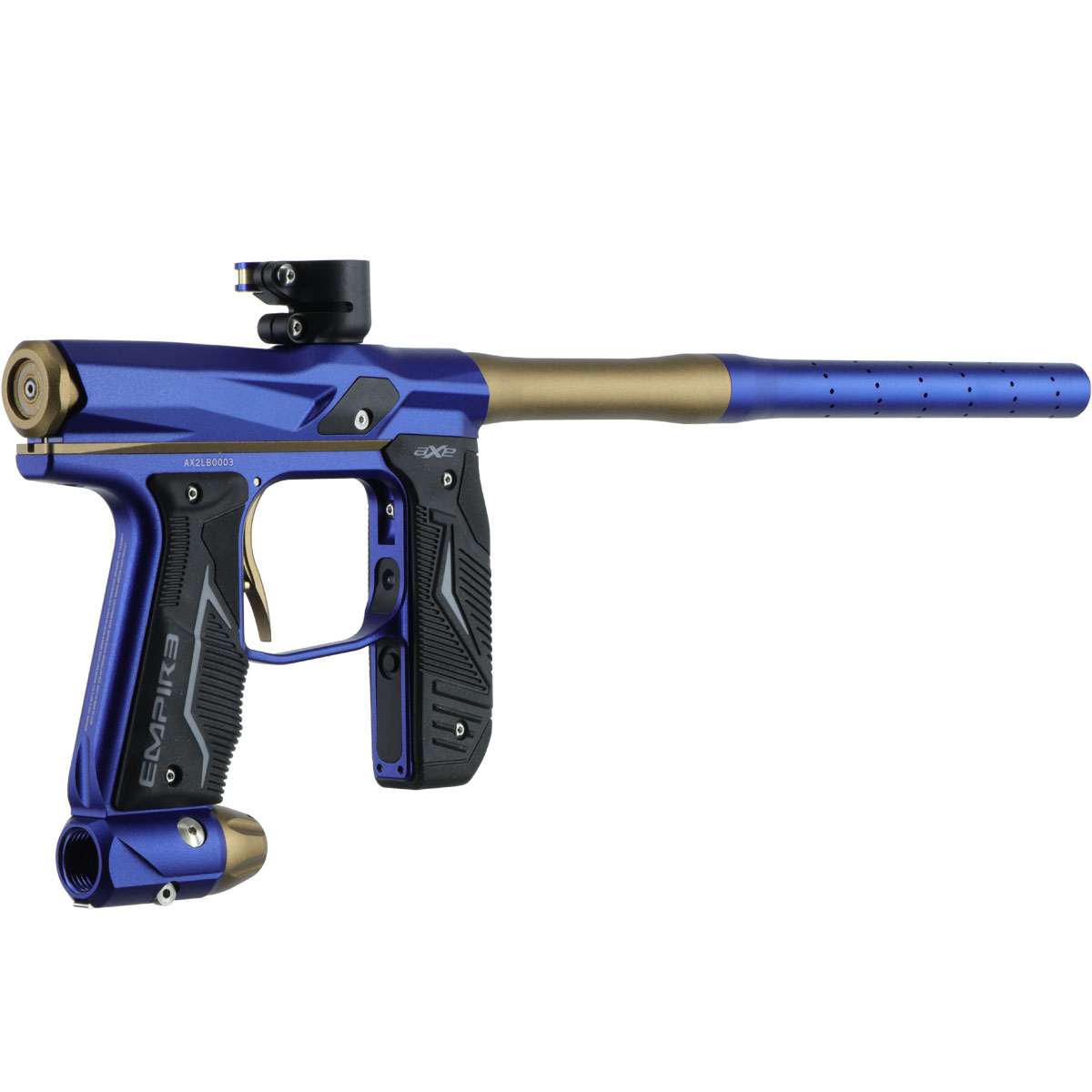 Empire Axe 2.0 Paintball Marker Dust Blue Dust Bronze