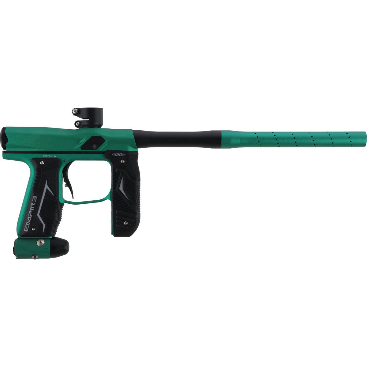 Empire Axe 2.0 Paintball Marker Dust Teal Dust Black Rookie Package