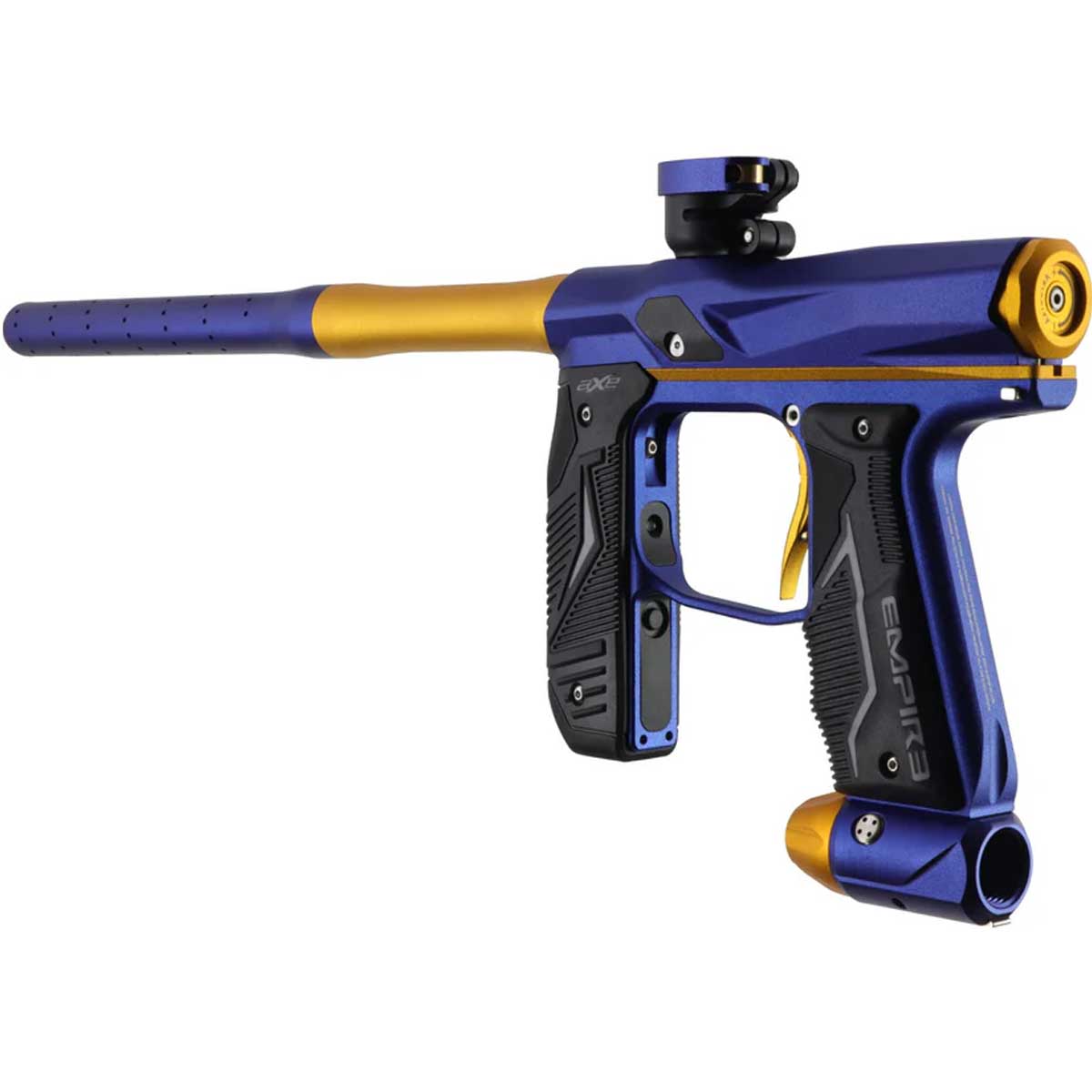 Empire Axe 2.0 Paintball Marker Dust Blue Dust Gold Rookie Package