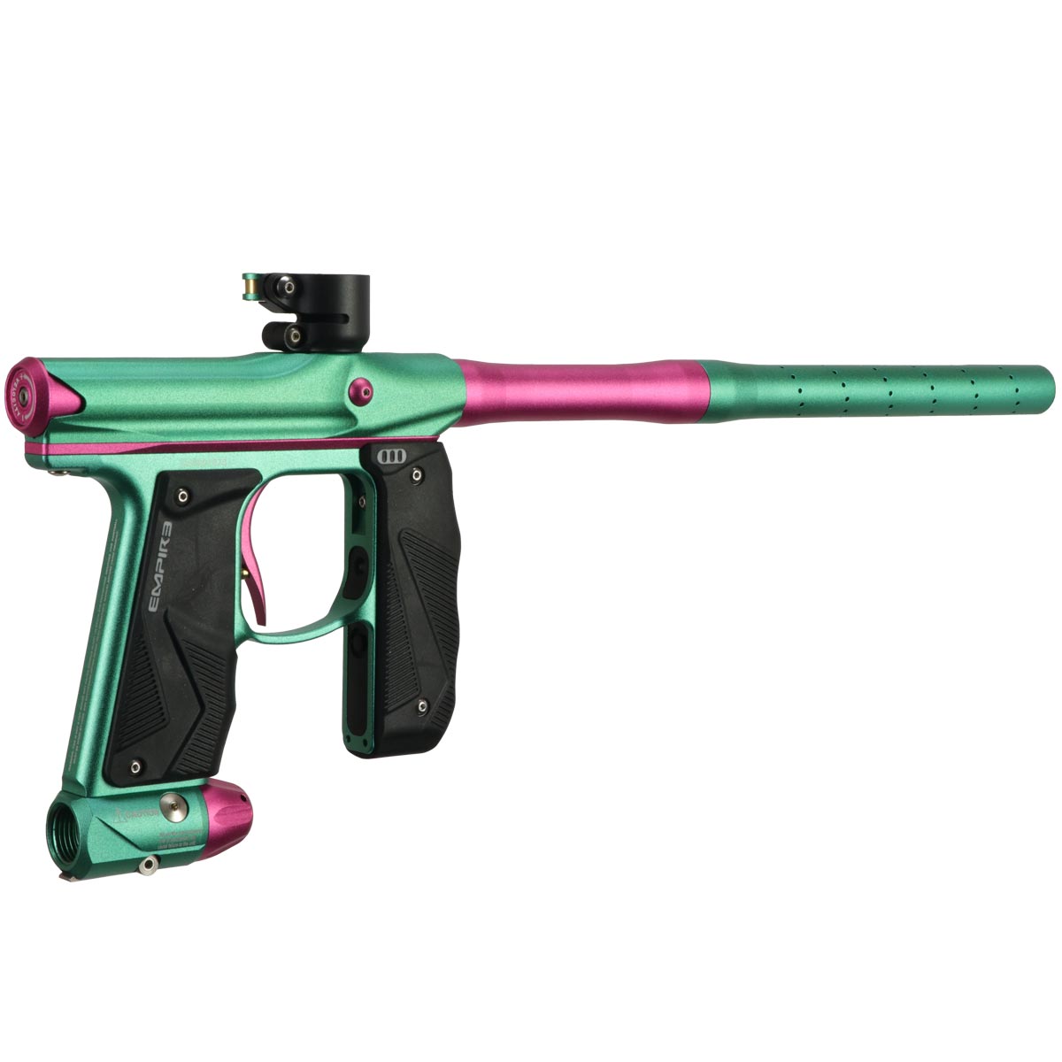 Empire Mini GS Paintball Marker Teal Hot Pink Dust