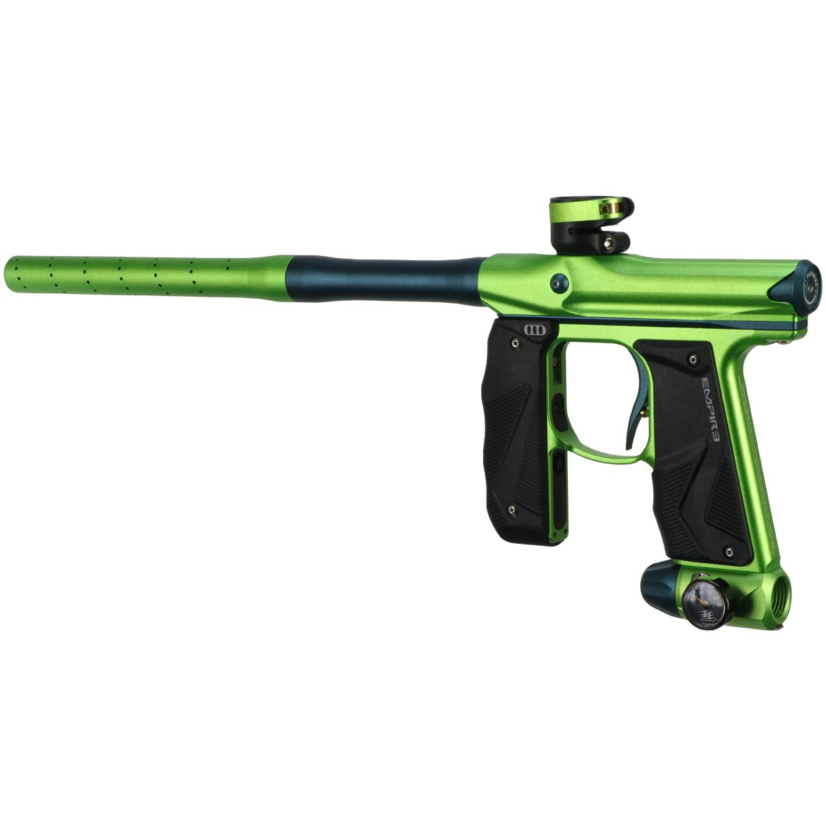 Empire Mini GS Paintball Marker Cadmium Green Admiral Blue Dust