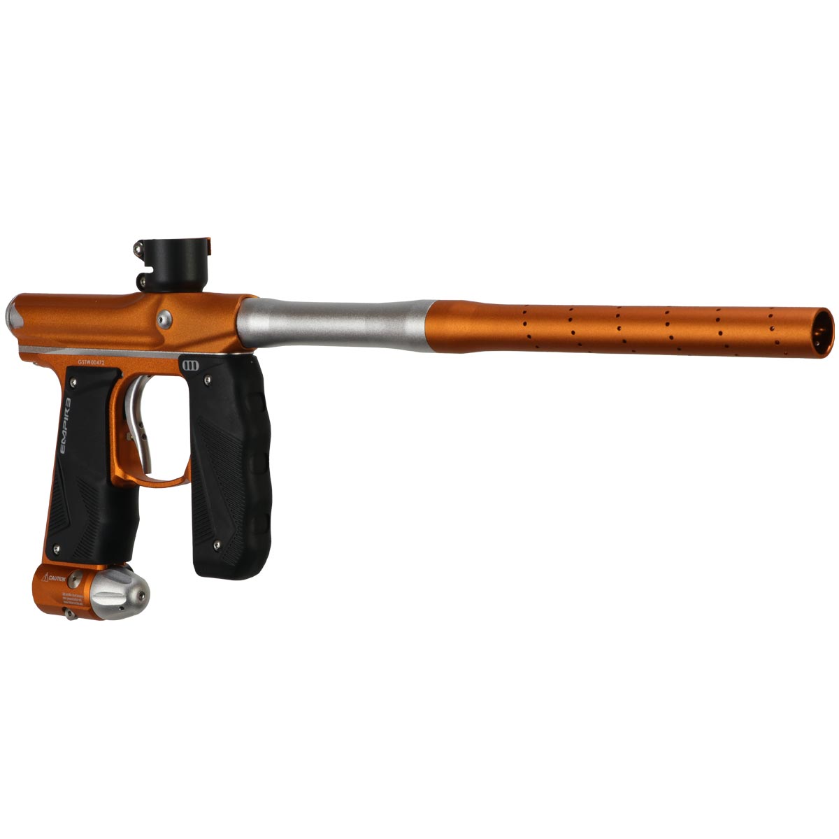 Empire Mini GS Paintball Marker Tangerine White Dust Rookie Package