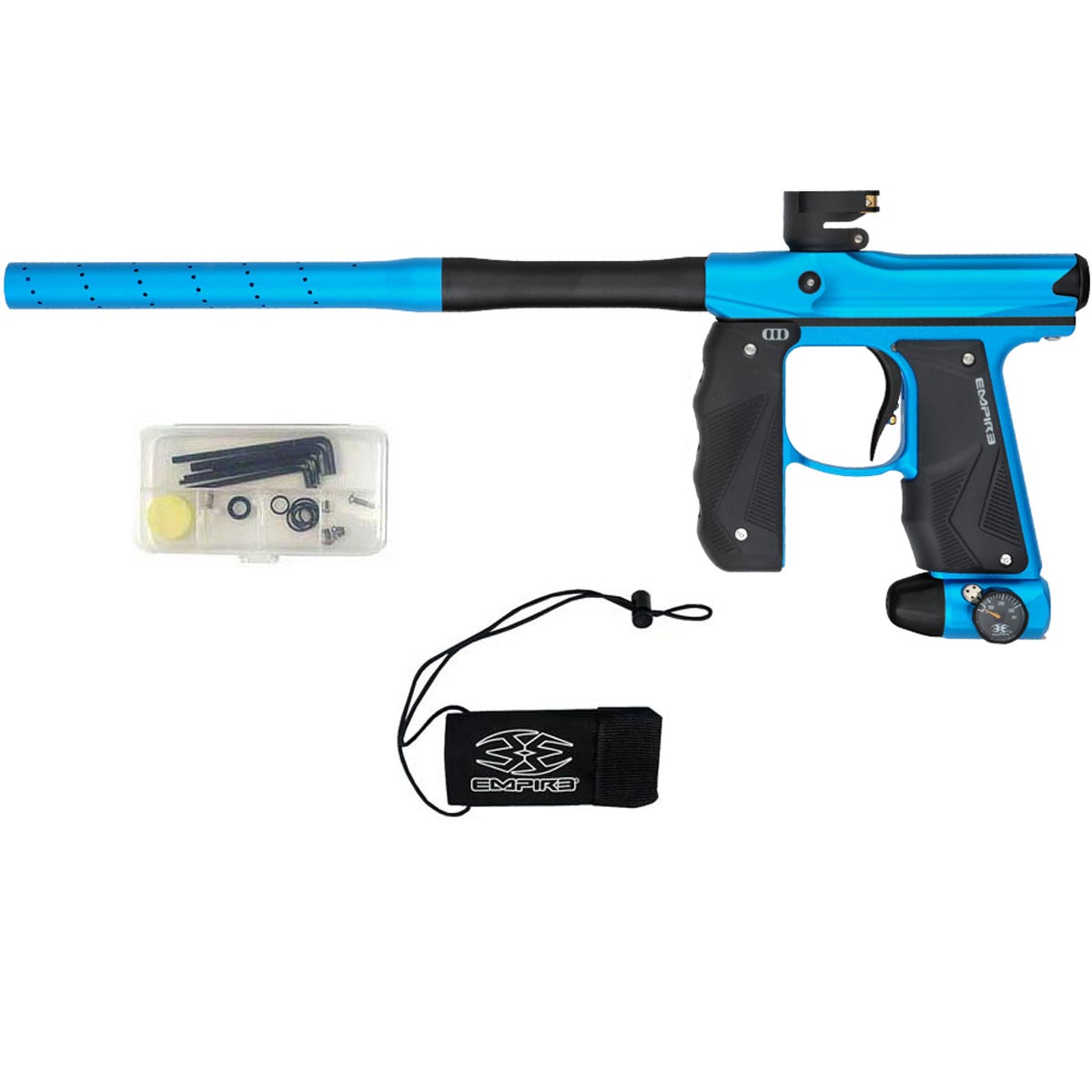 Empire Mini GS Paintball Marker Blue Black Dust