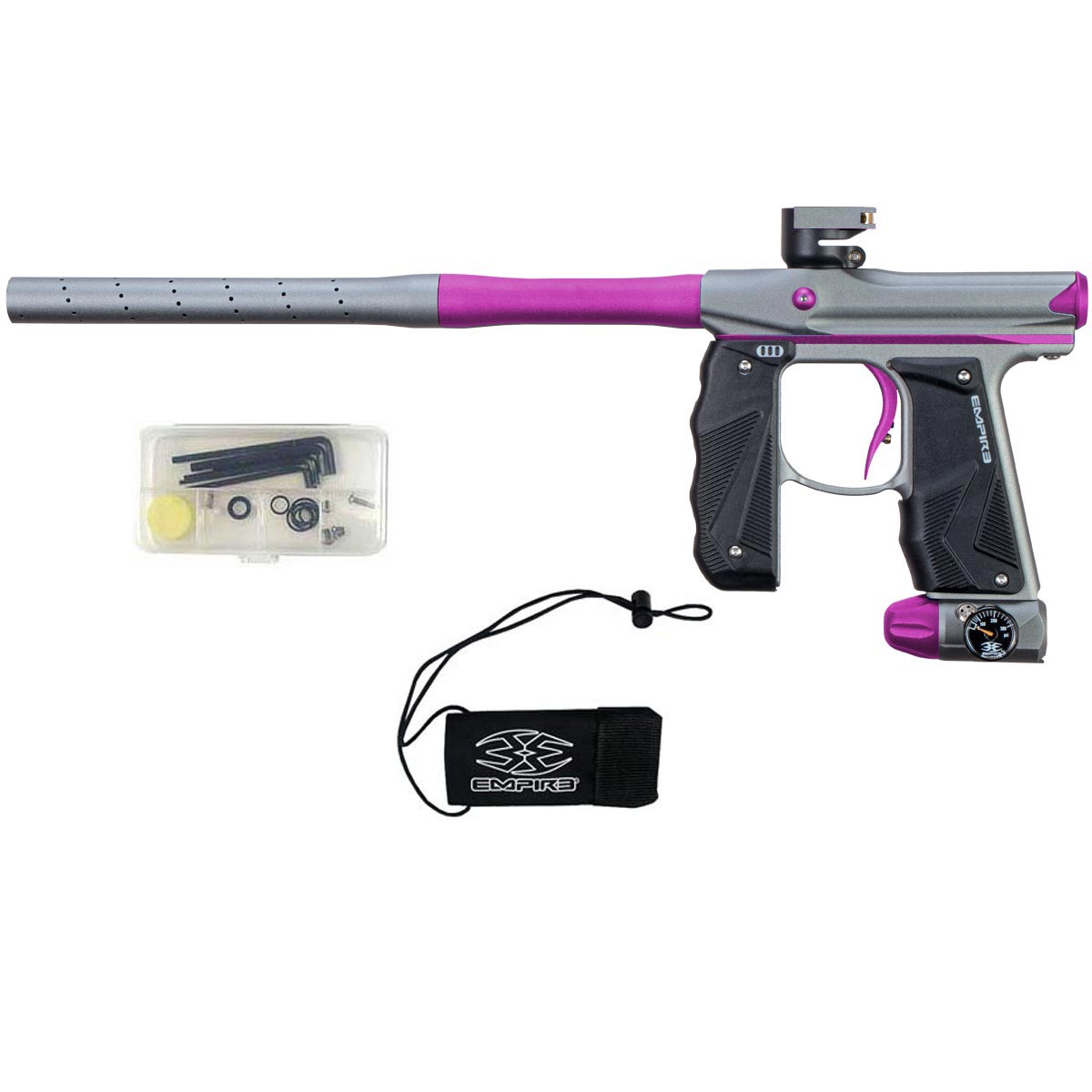 Empire Mini GS Paintball Marker Grey Pink Dust