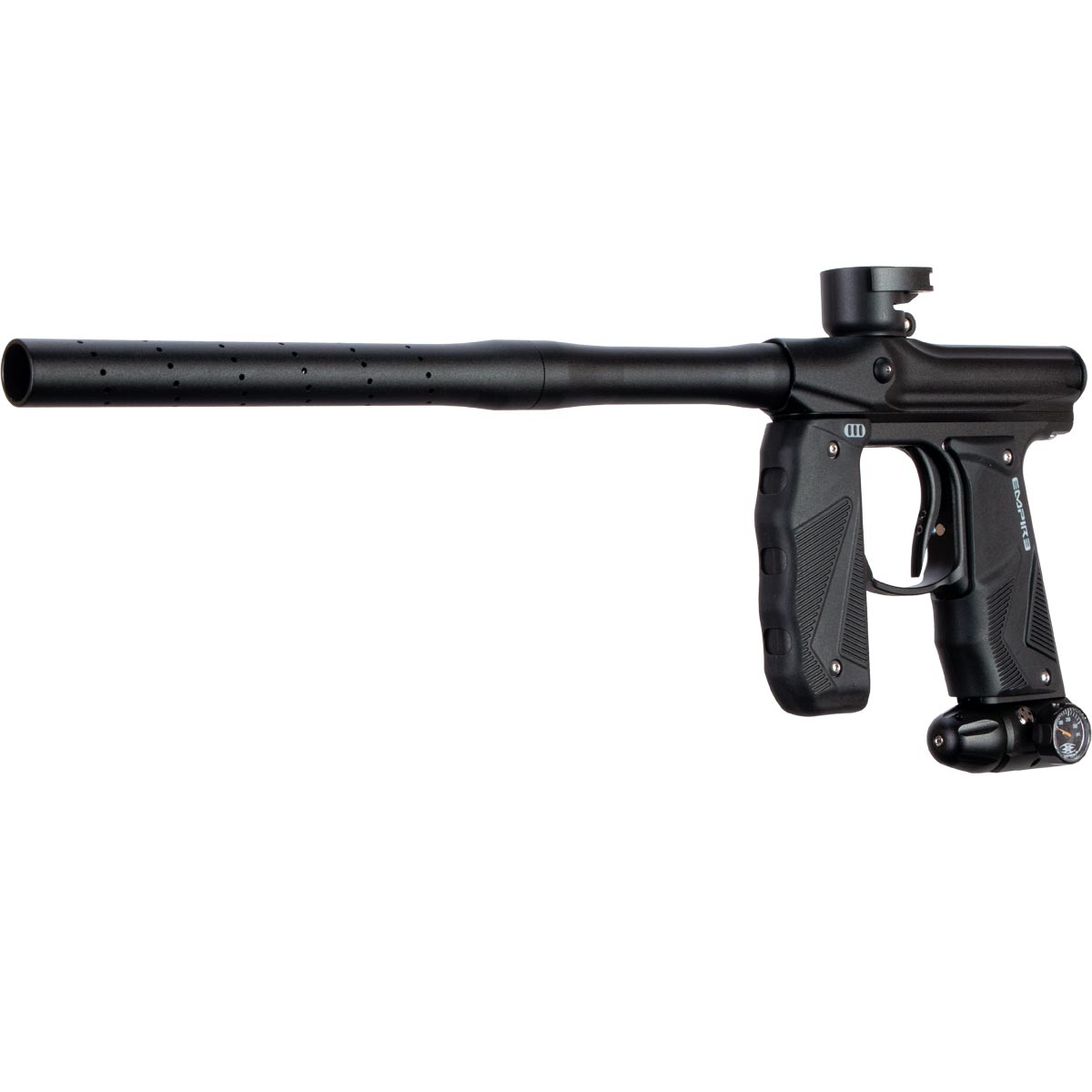 Empire Mini GS Paintball Marker Black Dust w 2 PC Barrel