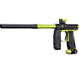 Empire Mini GS Paintball Gun Black / Lime Green Dust w 2 PC Barrel Rookie Package