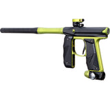 Empire Mini GS Paintball Gun Black / Lime Green Dust w 2 PC Barrel Rookie Package