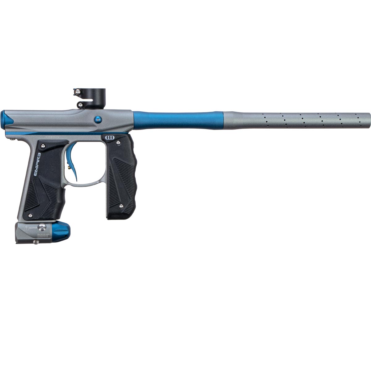 Empire Mini GS Paintball Marker Grey Navy Blue Dust w 2 PC Barrel