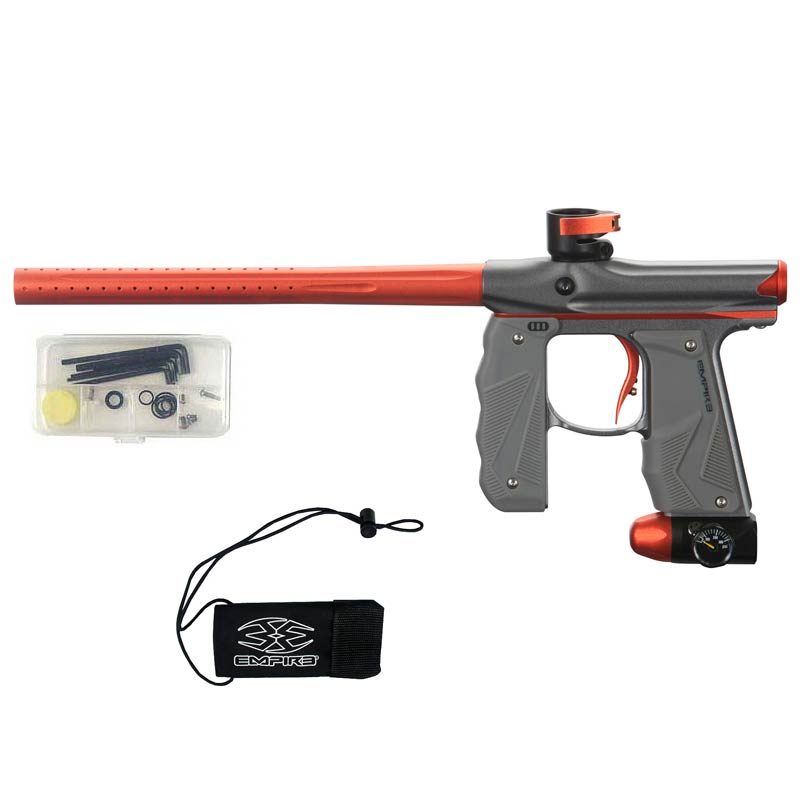 Empire Mini GS Paintball Gun Grey/ Orange Dust