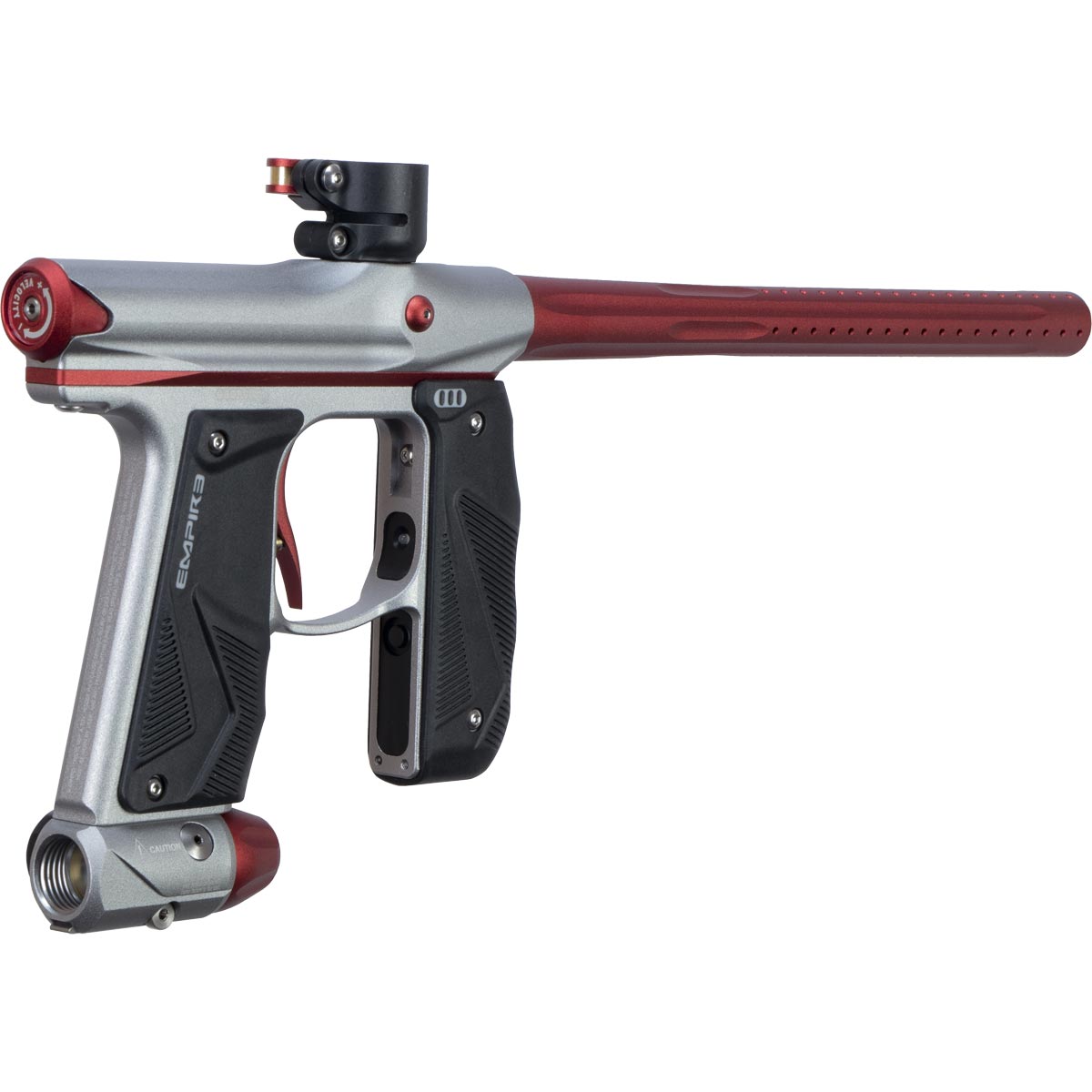 Empire Mini GS Paintball Marker Grey Red Dust