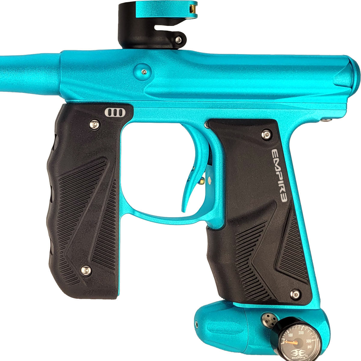 Empire Mini GS Paintball Marker Aqua Dust w 2 PC Barrel