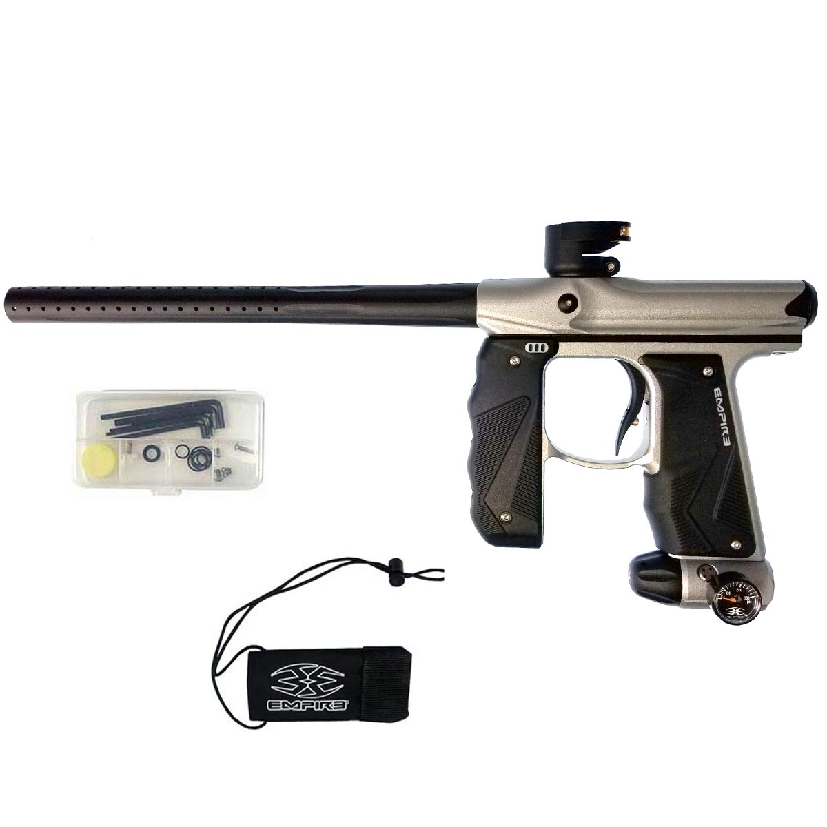 Empire Mini GS Paintball Marker Grey Black Dust