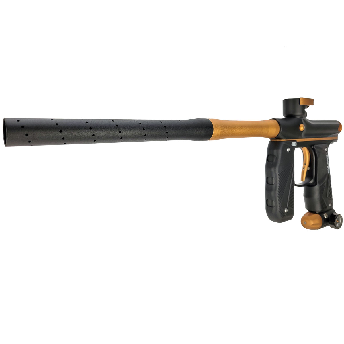 Empire Mini GS Paintball Gun Black Copper Dust w 2 PC Barrel