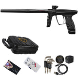 DLX Luxe X Paintball Gun Dust Black Polished Black Accents