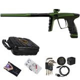 DLX Luxe X Paintball Gun Dust Olive Polished Black Accents