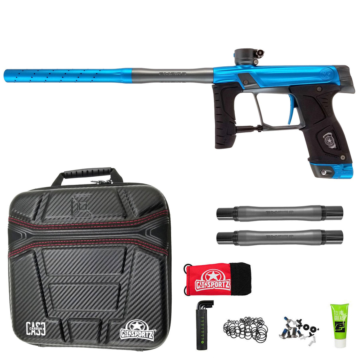 GI Sportz Stealth 160R Paintball Marker Blue Grey