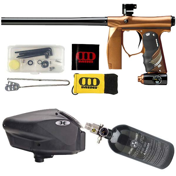 Invert Mini Paintball Gun Special Edition Dust Copper/Black Package D