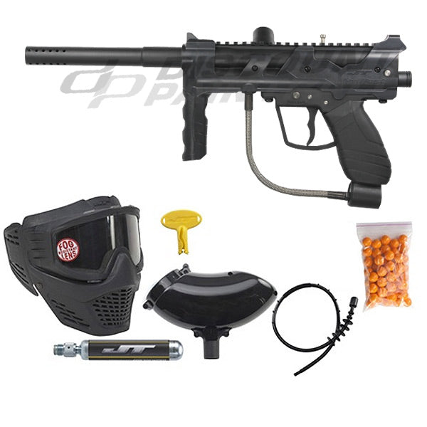 JT Outkast Ready To Play Paintball Package - Black