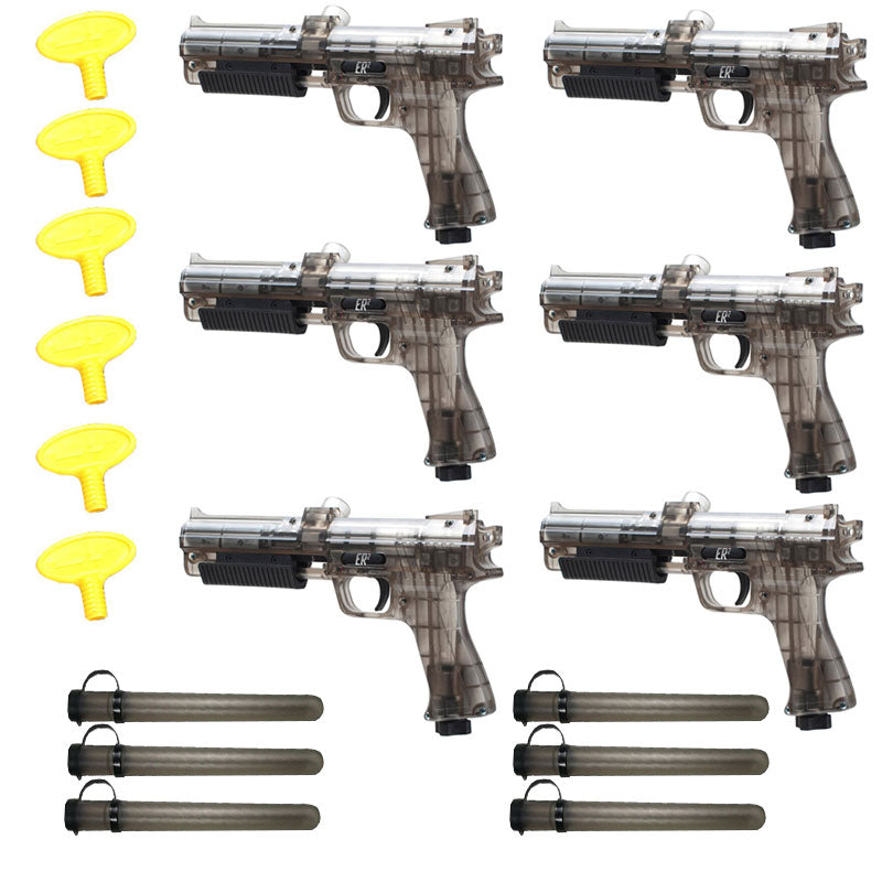 JT ER2 Pump Pistol Paintball Gun Refurbished Six Pack