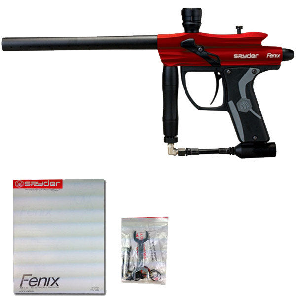 Kingman Spyder Fenix Paintball Gun Hot Red