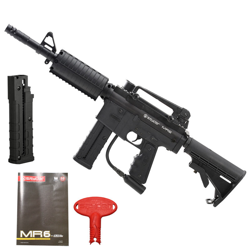 Spyder MR6 Paintball Marker - Diamond Black