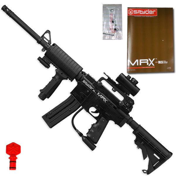 Kingman 2012 Spyder MRX Elite Paintball Gun Diamond Black