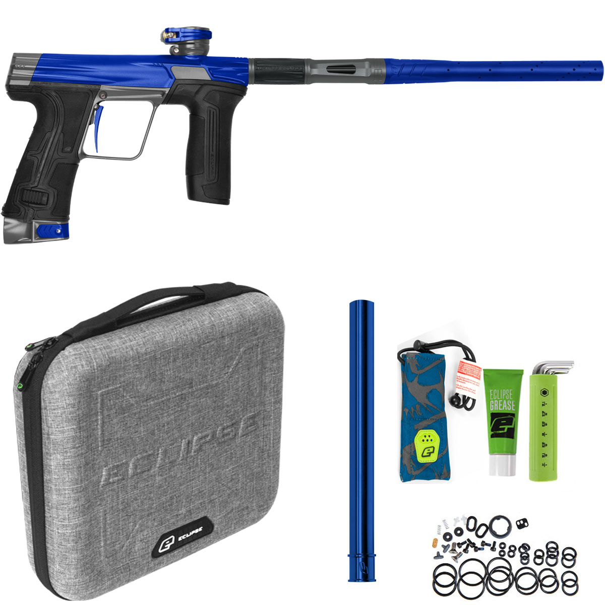 Planet Eclipse CS3 Paintball Marker Onslaught Blue Grey