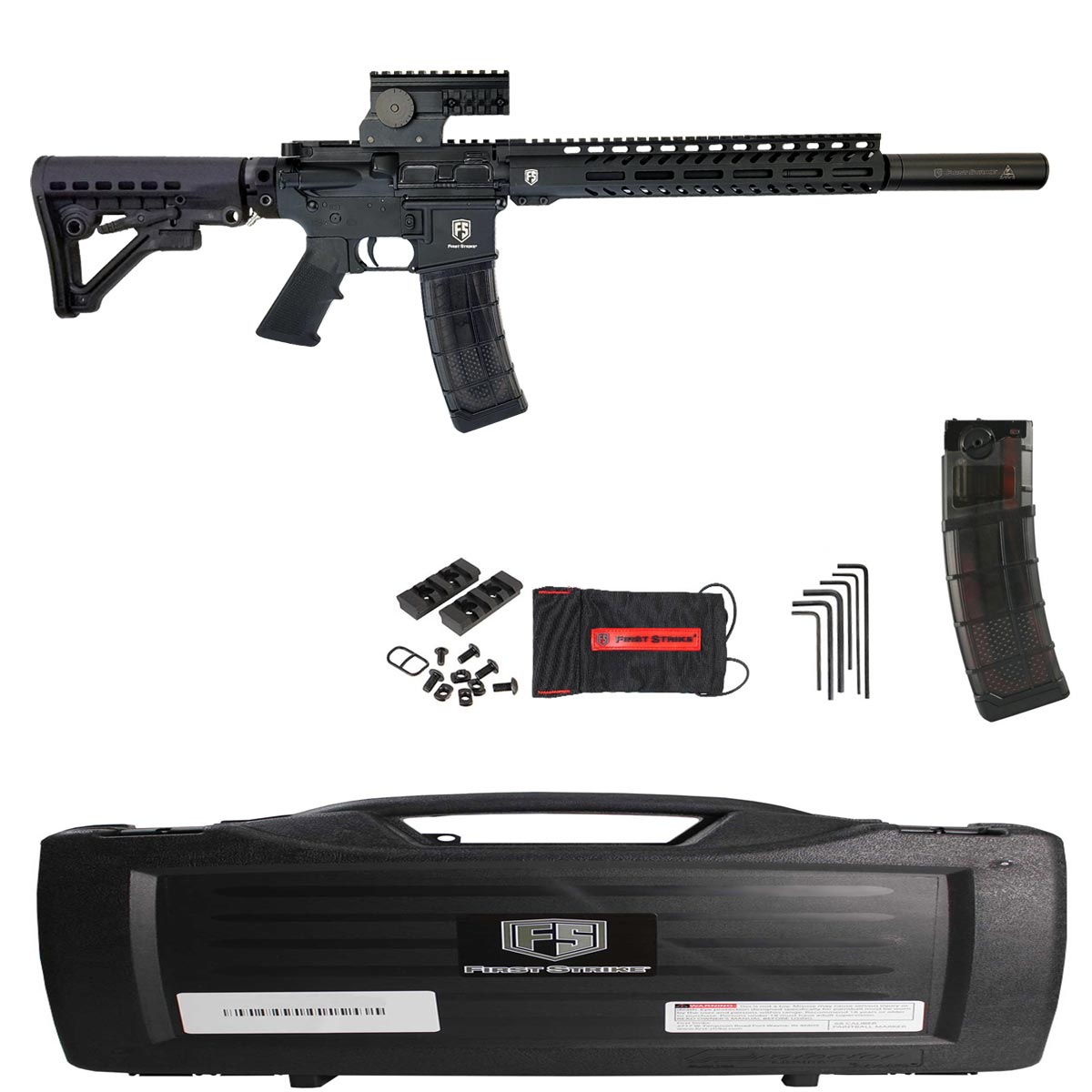 First Strike T15 DMR Paintball Marker Black