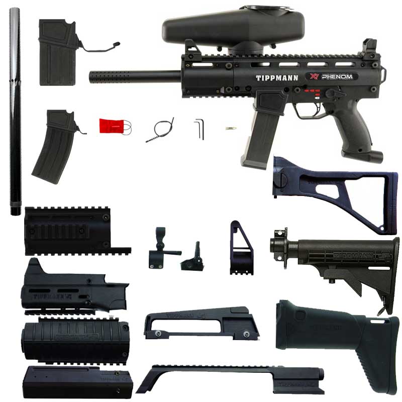 Tippmann X7 Phenom Super Pack Electronic Paintball Gun