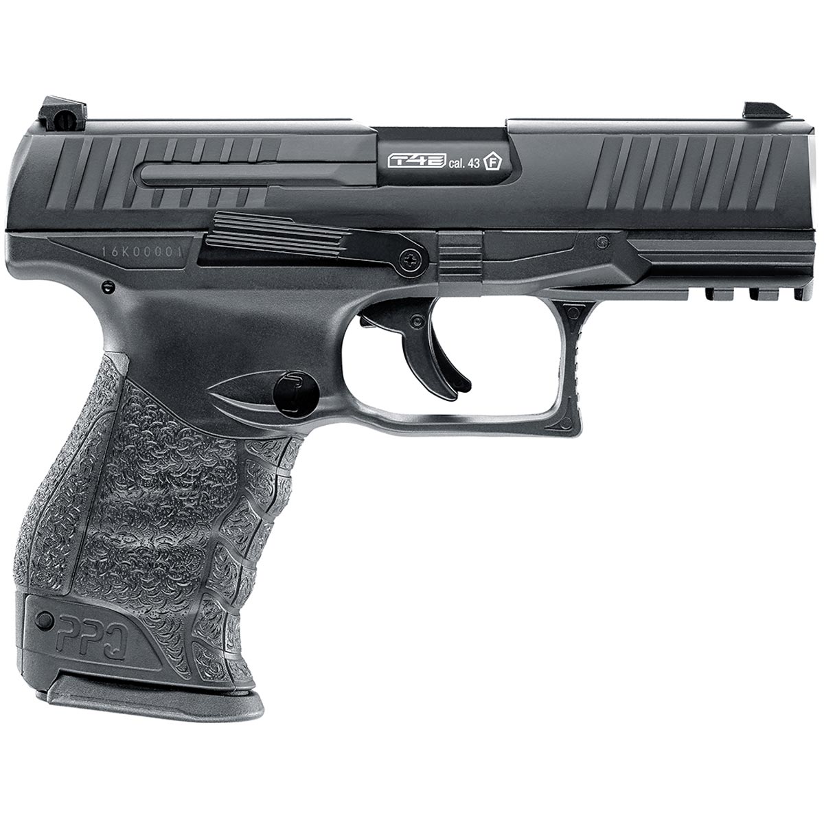 T4E Walther PPQ M2 43 Caliber Paintball Pistol Black