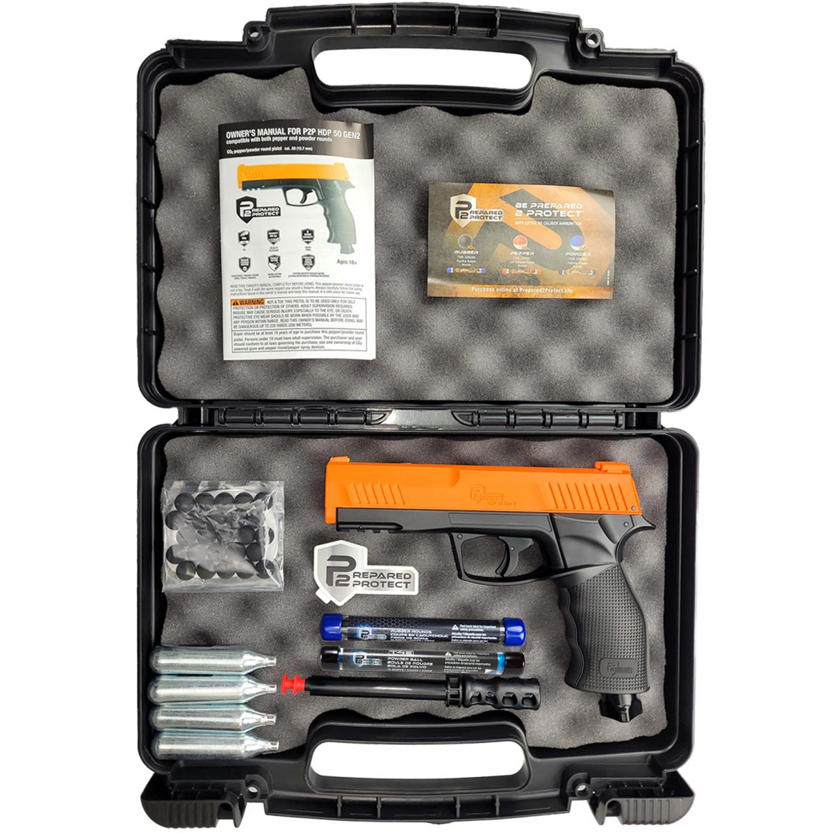 Umarex T4E HDP50 Gen 2 P2P Pistol State Compliant Package