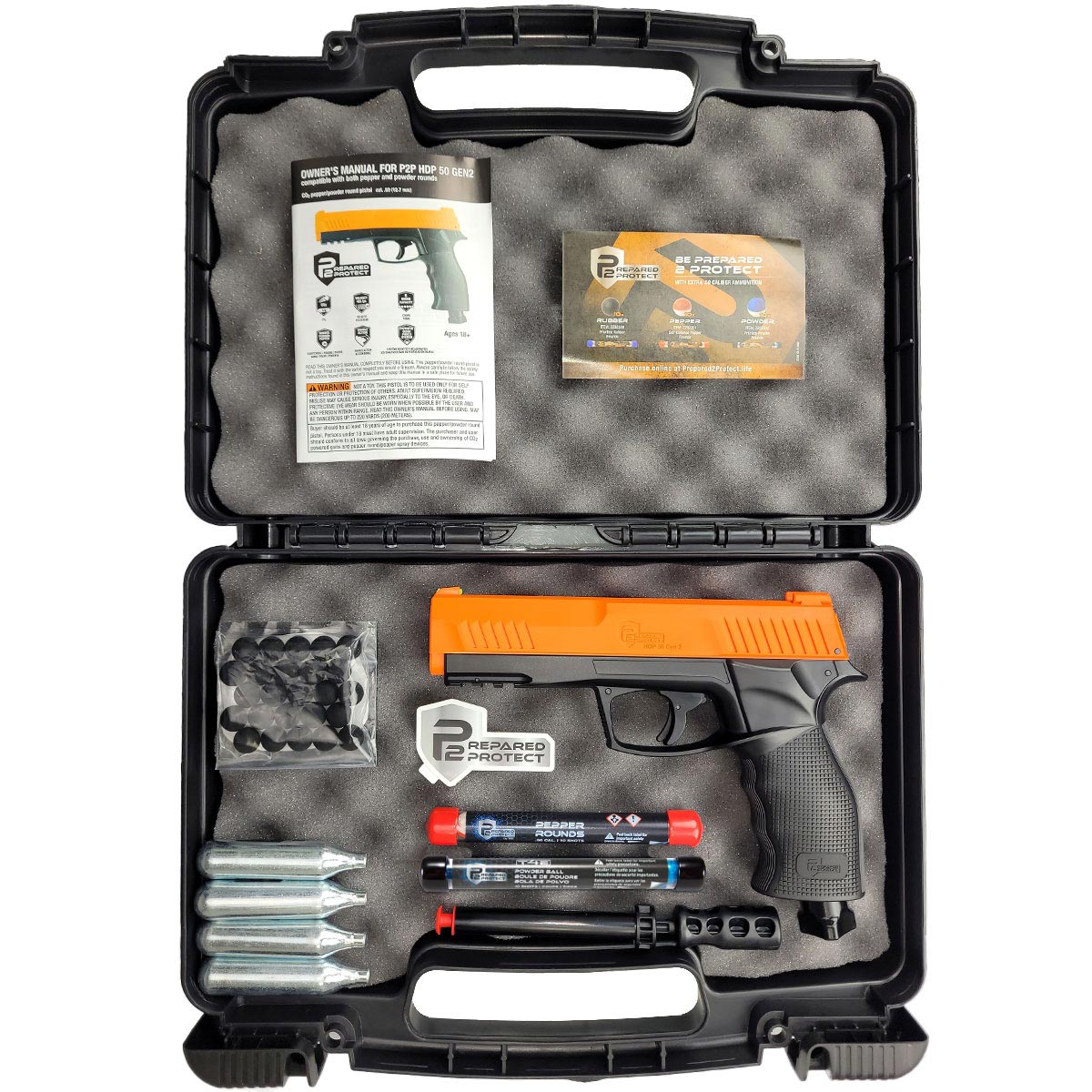 Umarex HDP 50 Gen 2 P2P Pistol Pepper Package