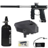 Empire Mini GS Paintball Marker Black Silver Dust Rookie Package