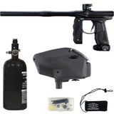 Empire Mini GS Paintball Marker Black Dust w 2 PC Barrel Rookie Package