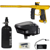 Empire Mini GS Paintball Marker Gold Dust w 2 PC Barrel Rookie Package