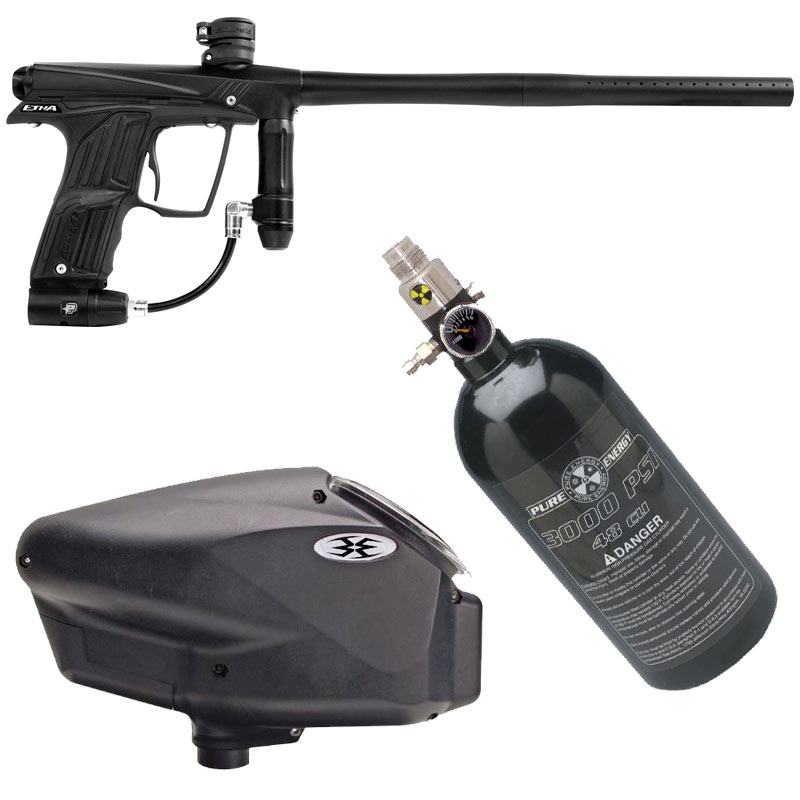 Planet Eclipse Etha Paintball Marker Package - Black