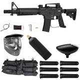 Tippmann US Army Alpha Black Elite Paintball Starter Package