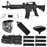 Tippmann US Army Alpha Black Elite Electronic Paintball Starter Package